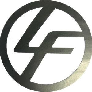 Life Fitness Elevation Series Circle Decal - Silver (75mm diameter)