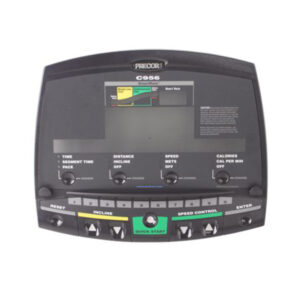 Precor C956 Treadmill Assembly display w/label ENG