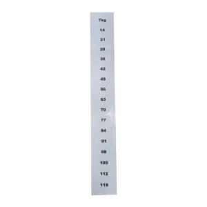 Life Fitness Pro Weight Stack Numbers 7-119 Set (7kg Increments)