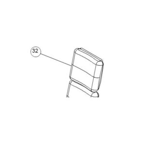 Selection Bench Head Rest - Black (W0003223ACV1GG)