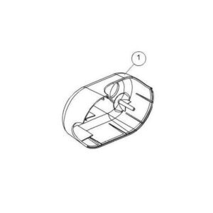 Excite 700 Vario - Internal Casing Left Lever (S0C001791AB-GG)