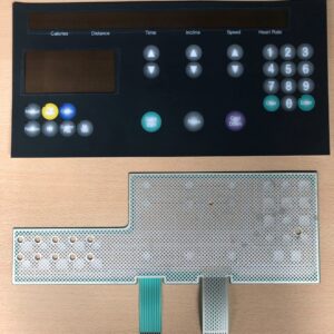 Life Fitness Next Gen Treadmill Keypad & Overlay