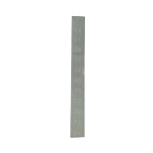 Technogym Weight Stack Decal 10kg - 200kg (7kg Increments) White