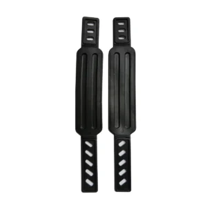 Generic Exercise Pedal Strap Set (9/16 & 1/2 inch) Black